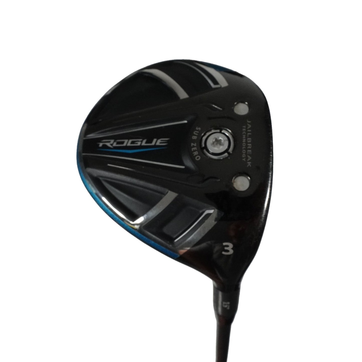 Callaway Rouge Sub Zero 3 Wood HZRDUS 6.5 Extra Stiff 76g Graphite 43" RH