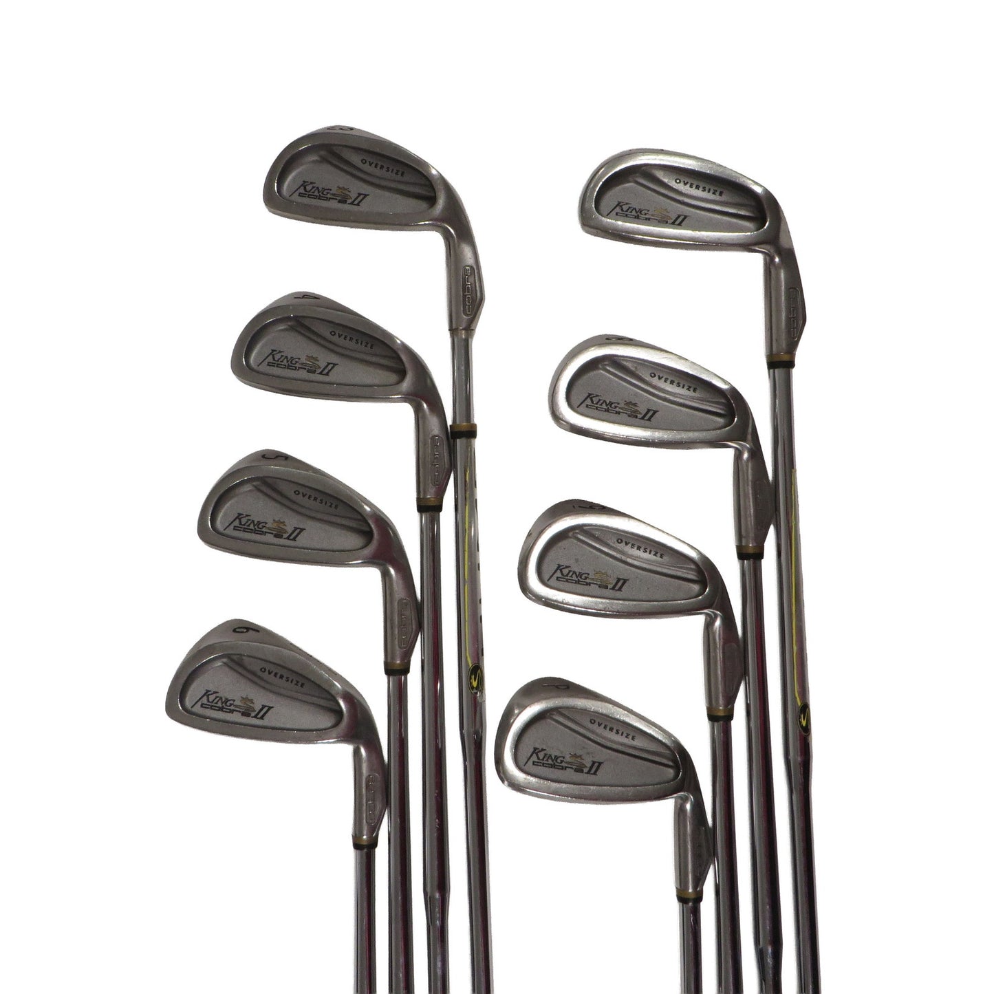 King Cobra II Oversize Iron Set HUMP Regular Flex Steel 3-PW RH