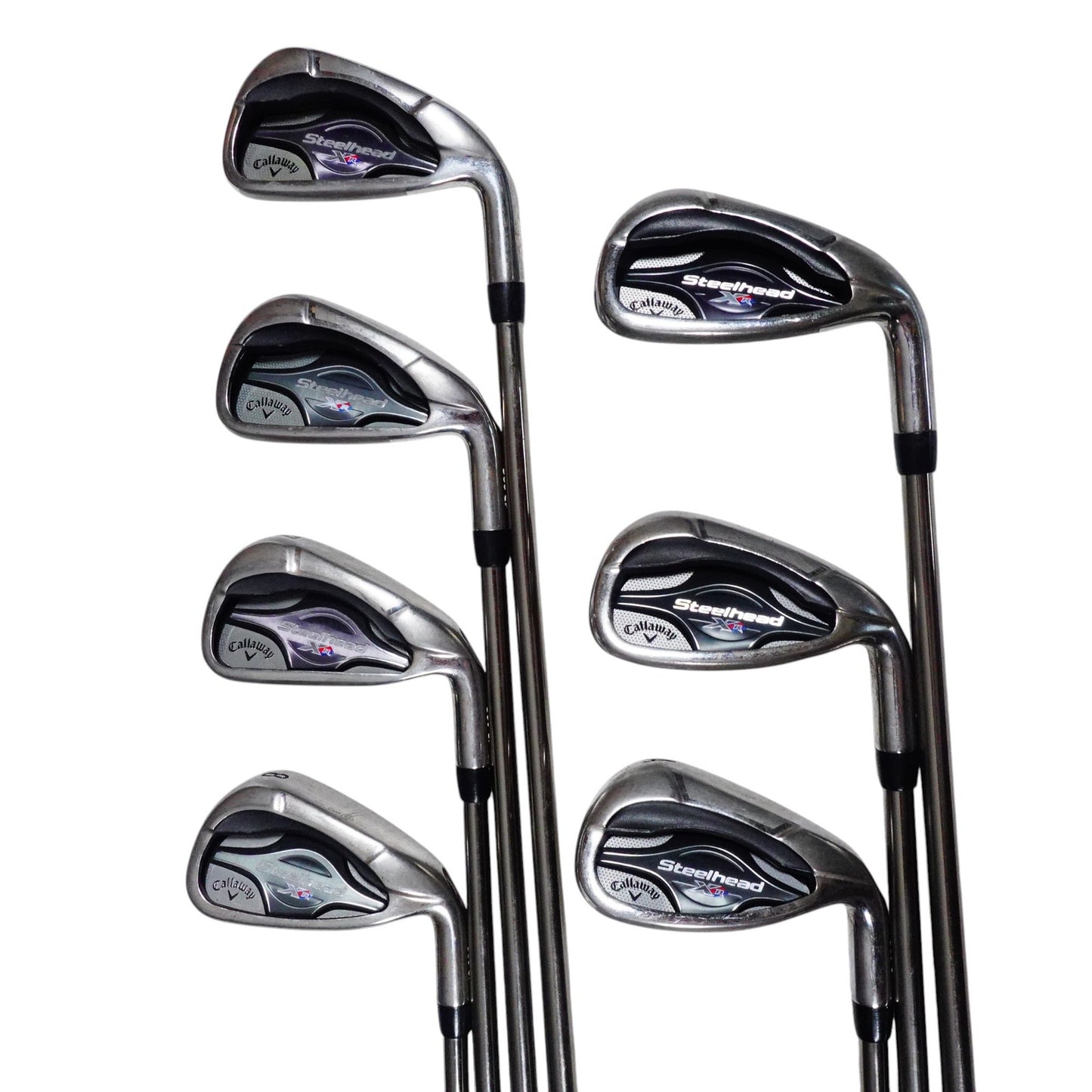 Callaway XR Steelhead Iron Set Recoil F4 Stiff Flex Graphite 5-PW+A RH