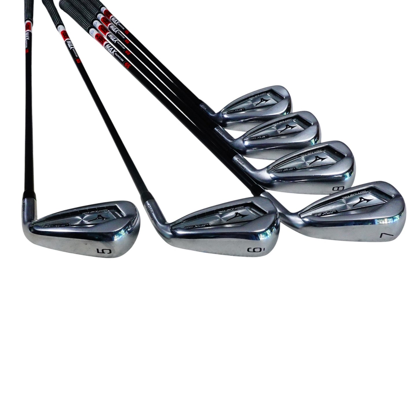 Mizuno JPX 921 Hot Metal Iron Set KBS Max 65 Regular Flex Graphite PURE 5-PW RH