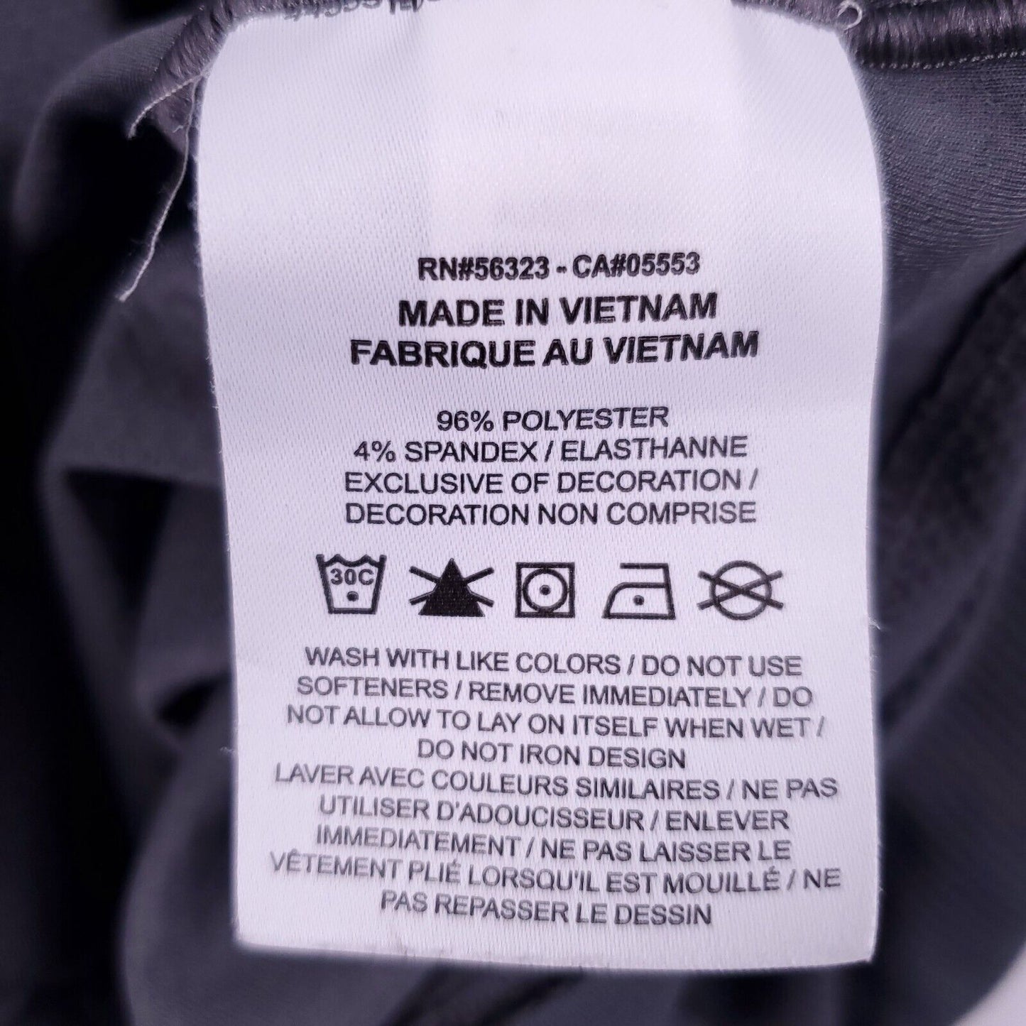 Nike Dri Fit Gray Long Sleeve 1/4 Zip Pullover Large